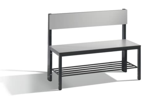 C+P Umkleidebank Basic Plus für Feuchträume