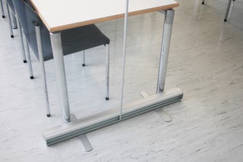 EICHNER Mobile Hygieneschutzwand, Höhe x Breite 2200 x 850 mm