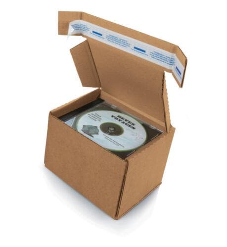 Versandkarton Fastobox mit Haftklebeverschluss