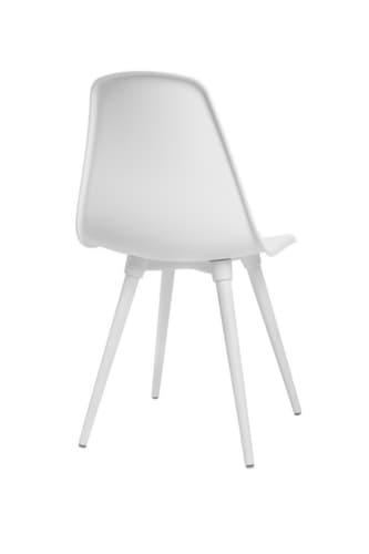 Topstar Besucherstuhl T2020 mit Sitzschale aus Kunststoff, Sitz weiß, 4-Fußgestell