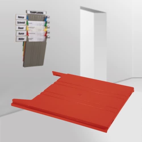 EICHNER Wandsortierer Flat Ablagefach, rot