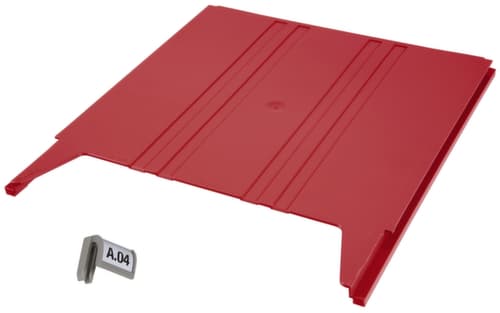 EICHNER Wandsortierer Flat Ablagefach, rot