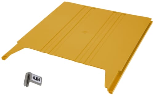 EICHNER Wandsortierer Flat Ablagefach, gelb