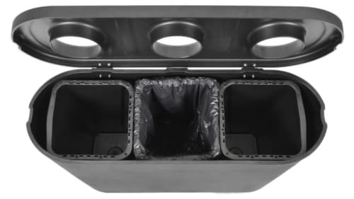 Wertstoffsammelstation Triomf mit 3 Sammeleinheiten, 3 x 45 l