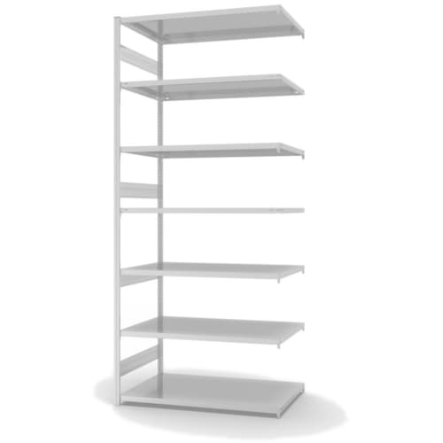 hofe Traversenregal in schwerer Bauart, Höhe x Breite x Tiefe 3000 x 1310 x 835 mm, 7 Böden