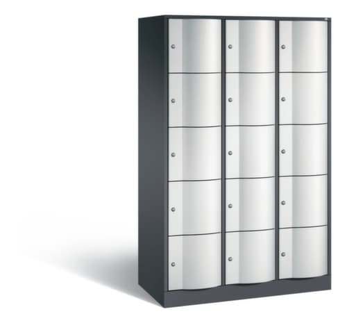 C+P Schließfachschrank Resisto, 15 Fächer