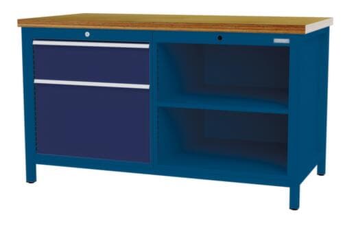 Bedrunka + Hirth Werkbank, 1 Schublade, 1 Schrank, 2 Ablageböden