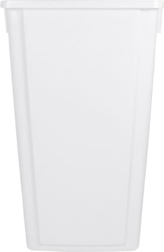 Offener Wertstoffsammler probbax®, 80 l, weiß
