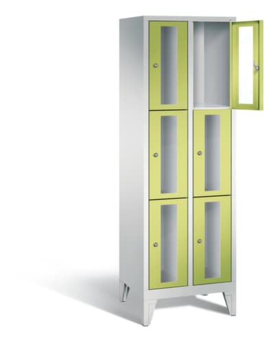 C+P Schließfachschrank Classic, 6 Fächer