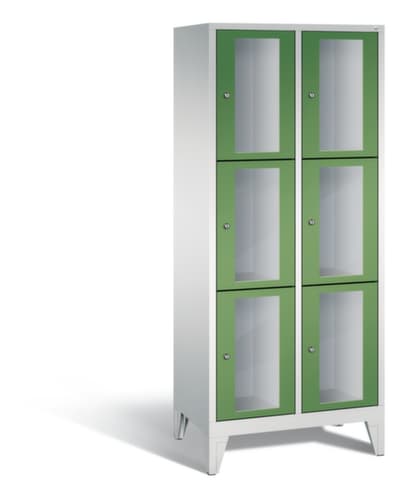 C+P Schließfachschrank Classic, 6 Fächer