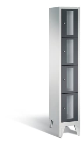 C+P Schließfachschrank Classic, 4 Fächer