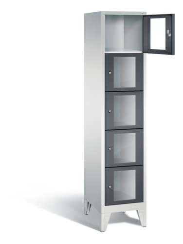 C+P Schließfachschrank Classic, 5 Fächer