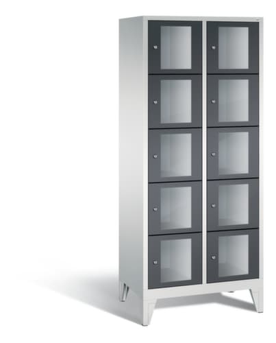 C+P Schließfachschrank Classic, 10 Fächer