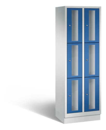 C+P Schließfachschrank Classic, 6 Fächer