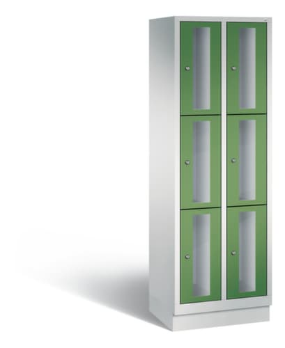C+P Schließfachschrank Classic, 6 Fächer