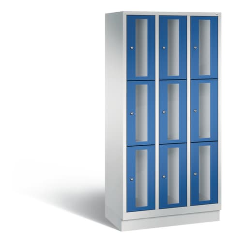 C+P Schließfachschrank Classic, 9 Fächer