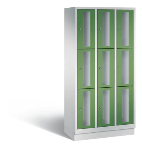 C+P Schließfachschrank Classic, 9 Fächer