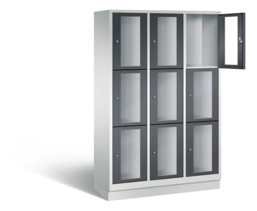 C+P Schließfachschrank Classic, 9 Fächer