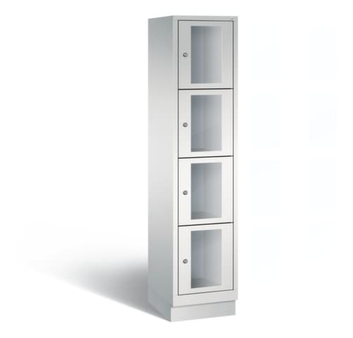 C+P Schließfachschrank Classic, 4 Fächer