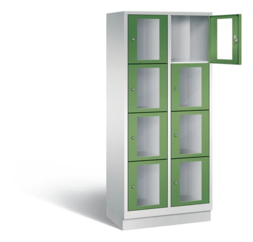 C+P Schließfachschrank Classic, 8 Fächer
