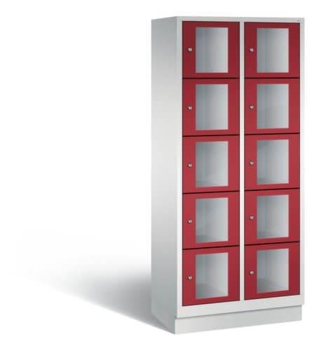 C+P Schließfachschrank Classic, 10 Fächer