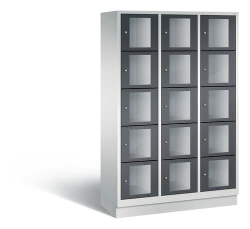 C+P Schließfachschrank Classic, 15 Fächer