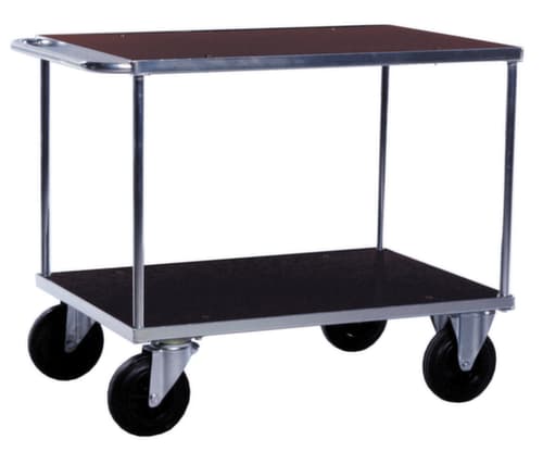 Rollcart Tischwagen 1000x700 mm, Traglast 600 kg, 2 Etagen