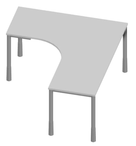 Nowy Styl Höhenverstellbarer Freiform-Schreibtisch E10