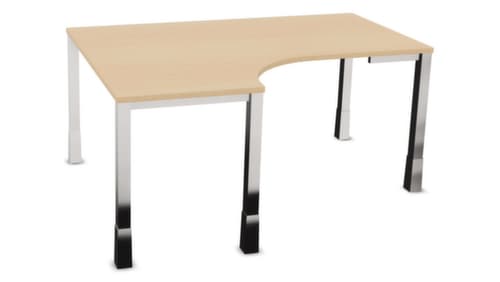 Nowy Styl Höhenverstellbarer Freiform-Schreibtisch E10