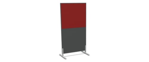 Nowy Styl Trennwand E10 aus Holz mit Stoffbespannung, Höhe x Breite 1545 x 800 mm