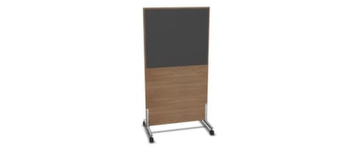 Nowy Styl Trennwand E10 aus Holz mit Stoffbespannung, Höhe x Breite 1545 x 800 mm