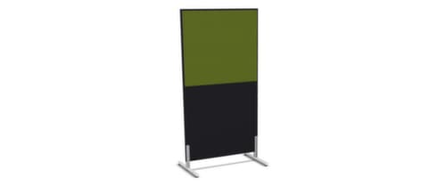 Nowy Styl Trennwand E10 aus Holz mit Stoffbespannung, Höhe x Breite 1545 x 800 mm