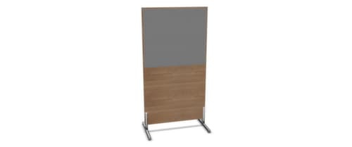 Nowy Styl Trennwand E10 aus Holz mit Stoffbespannung, Höhe x Breite 1545 x 800 mm