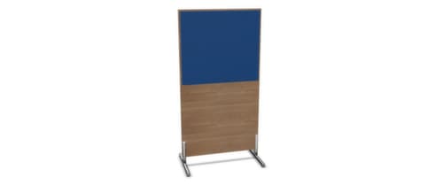 Nowy Styl Trennwand E10 aus Holz mit Stoffbespannung, Höhe x Breite 1545 x 800 mm