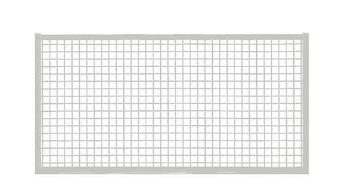 Wand-Aufsatzelement für Trennwandsystem, Breite 1480 mm
