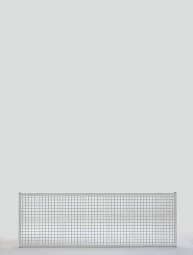 Schiebetür-Aufsatzelement für Trennwandsystem, Breite 1980 mm