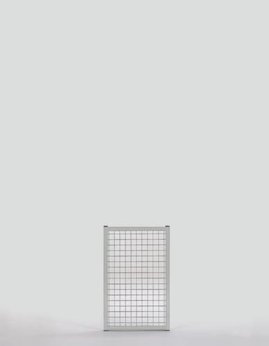Wand-Aufsatzelement für Trennwandsystem, Breite 480 mm
