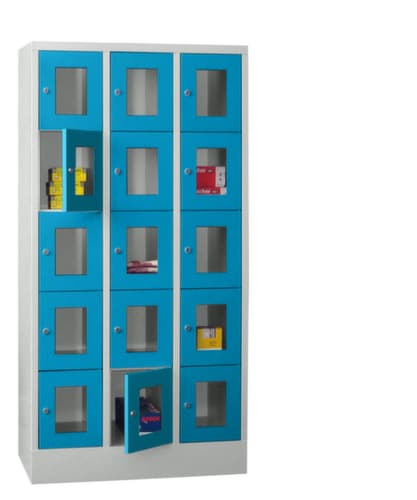PAVOY Schließfachschrank Basis, 15 Fächer