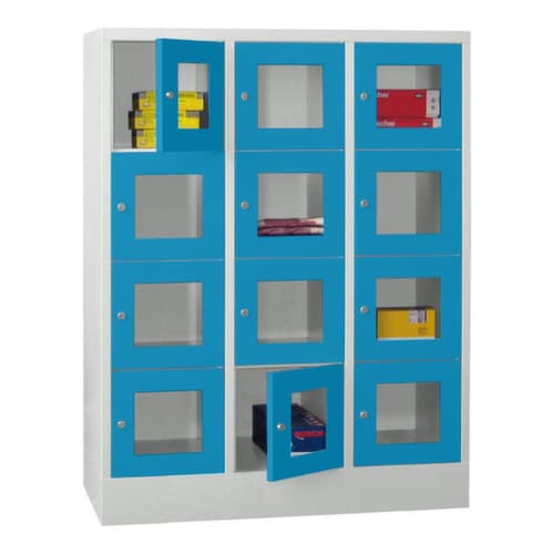 PAVOY Schließfachschrank Basis, 12 Fächer