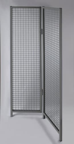 Eck-Aufsatzelement für Trennwandsystem, Breite 480 / 480 mm
