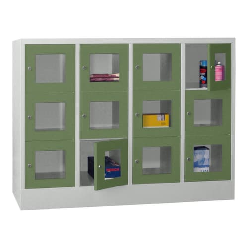 PAVOY Schließfachschrank Basis, 12 Fächer