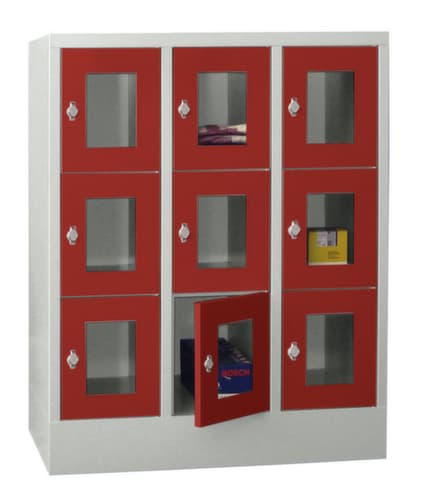PAVOY Schließfachschrank Basis, 9 Fächer