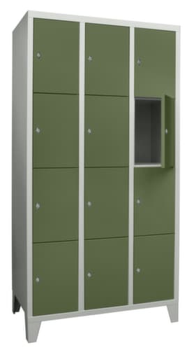 PAVOY Schließfachschrank Basis, 12 Fächer