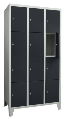 PAVOY Schließfachschrank Basis, 12 Fächer