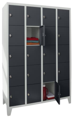PAVOY Schließfachschrank Basis, 20 Fächer