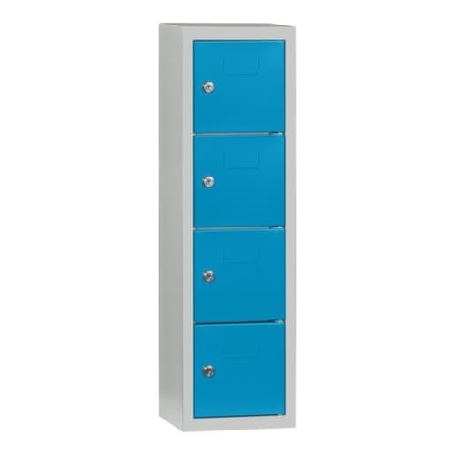 Schließfachschrank, 4 Fächer