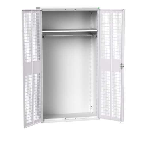bott Flügeltürenschrank verso mit Kleiderstange, Breite 1050 mm