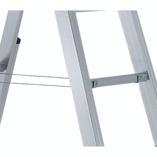 ZARGES Treppenstehleiter, 2 x 6 Sprossen