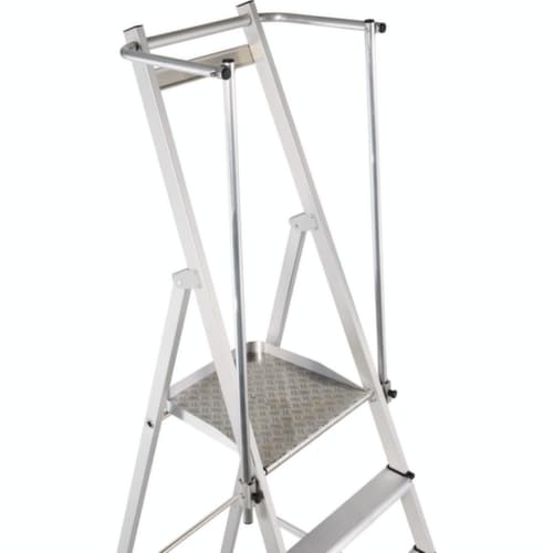 ZARGES Plattformleiter ZAP NEO S mit klappbarem Handlauf