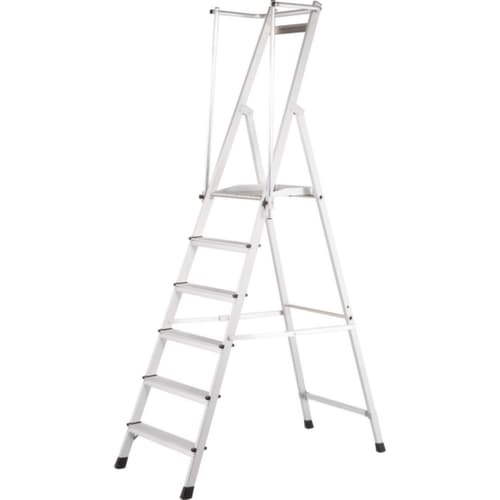 ZARGES Plattformleiter ZAP NEO S mit klappbarem Handlauf